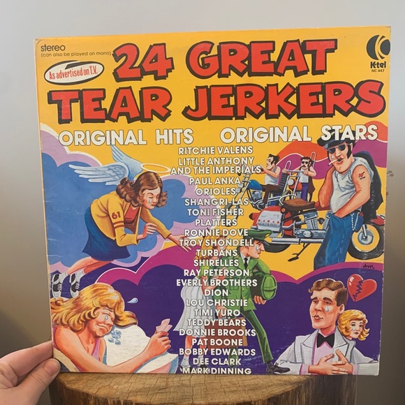 VINTAGE / Record / 24 Great Tear Jerkers / 1970s